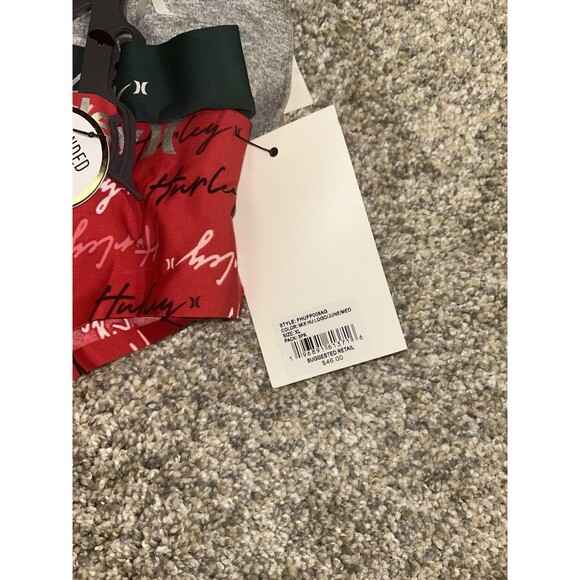 Lot of 3 Hurley Womens Size XL Panty Bikini Bonded Finishes Assorted Color New - Picture 2 of 3